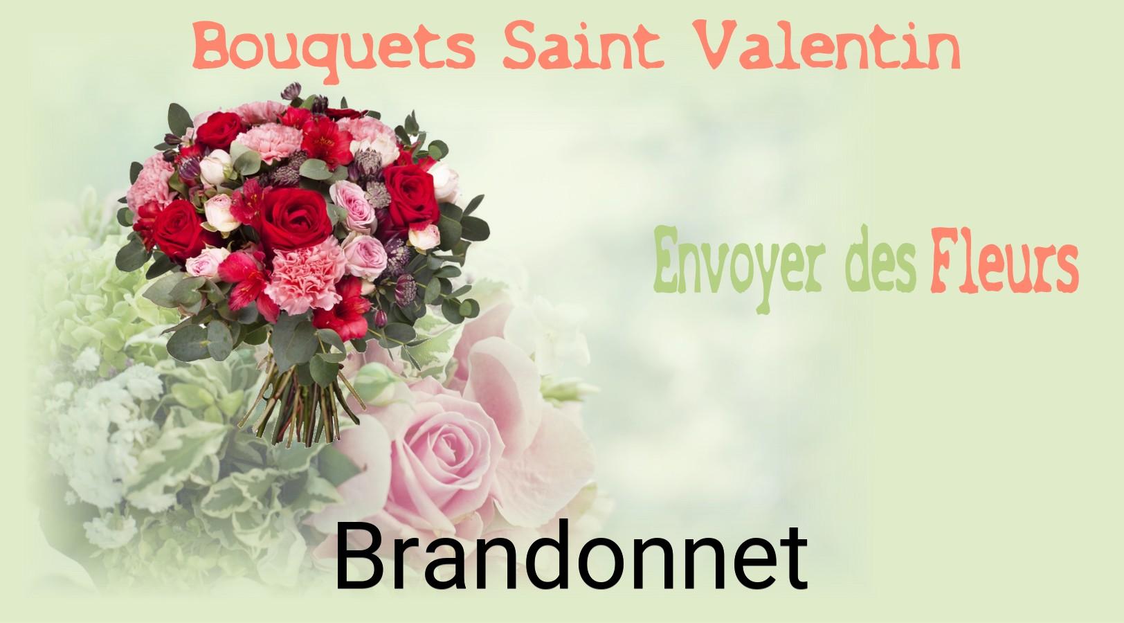 Roses de Saint-Valentin livrées à Brandonnet